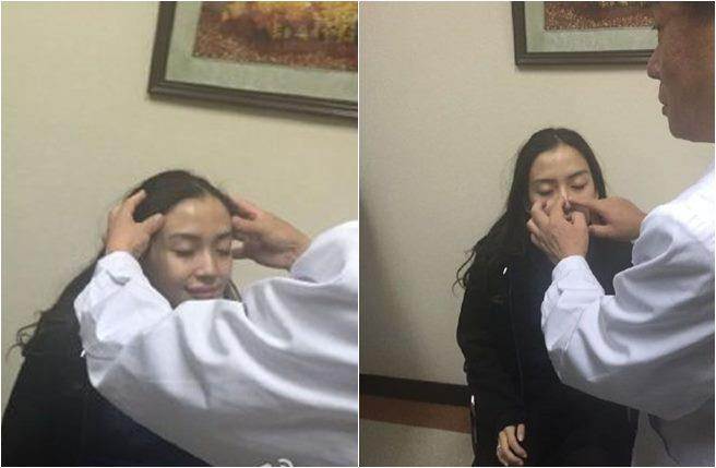 Angelababy���������Ę���b�� �F���DƬ�ع⣨�D��