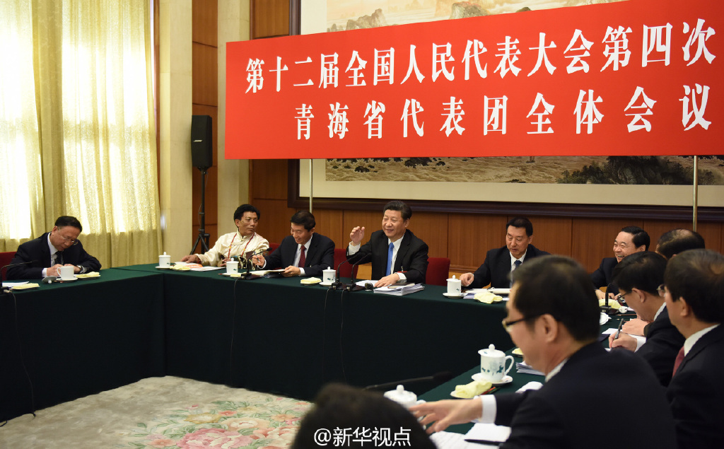 2016��3��10�գ���(x��)��ƽ����ʮ����ȫ���˴��ĴΕ��h�ຣ����F�Č��h��